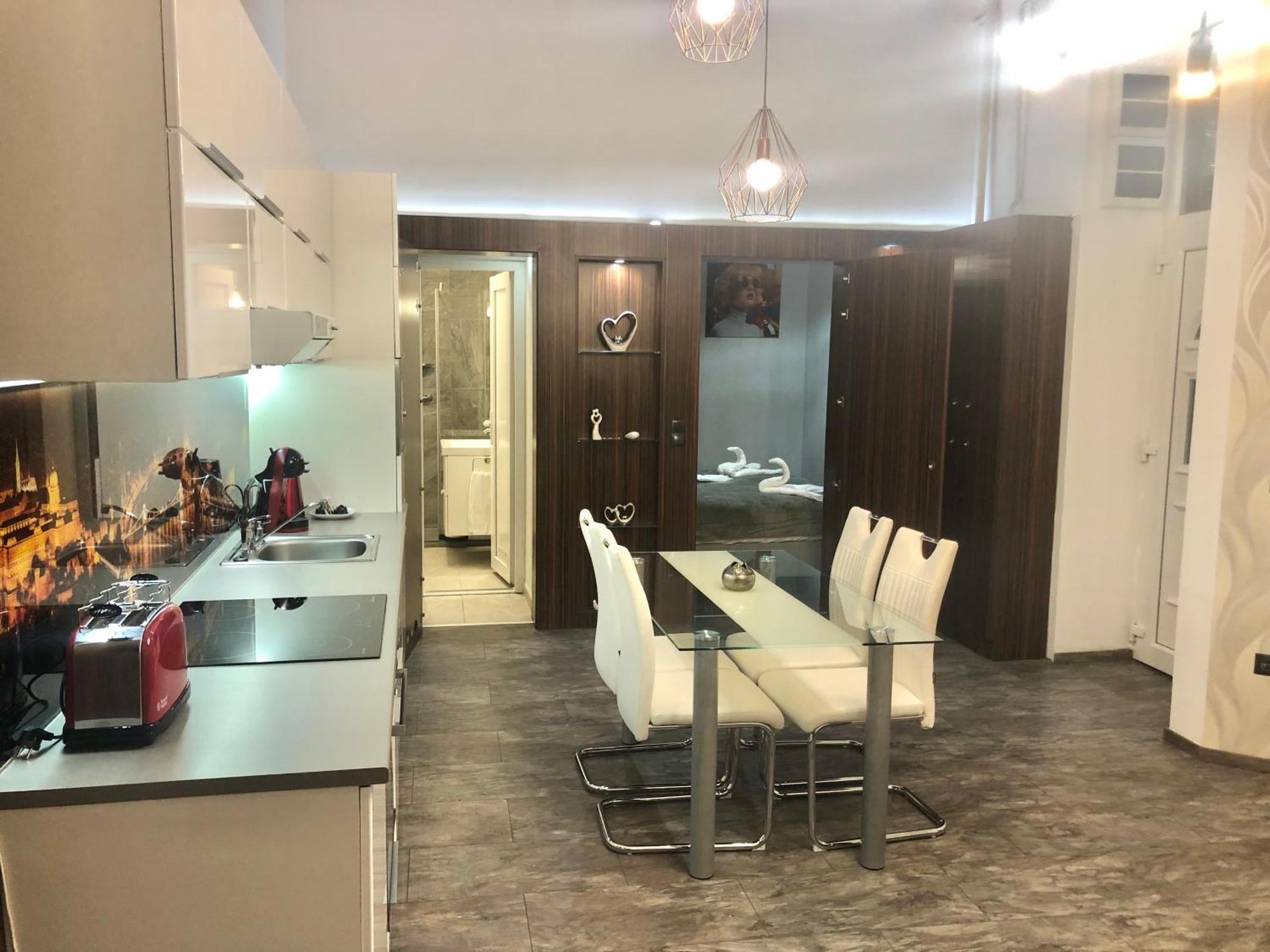 Dohany Apartment Deluxe Budapest Exteriör bild